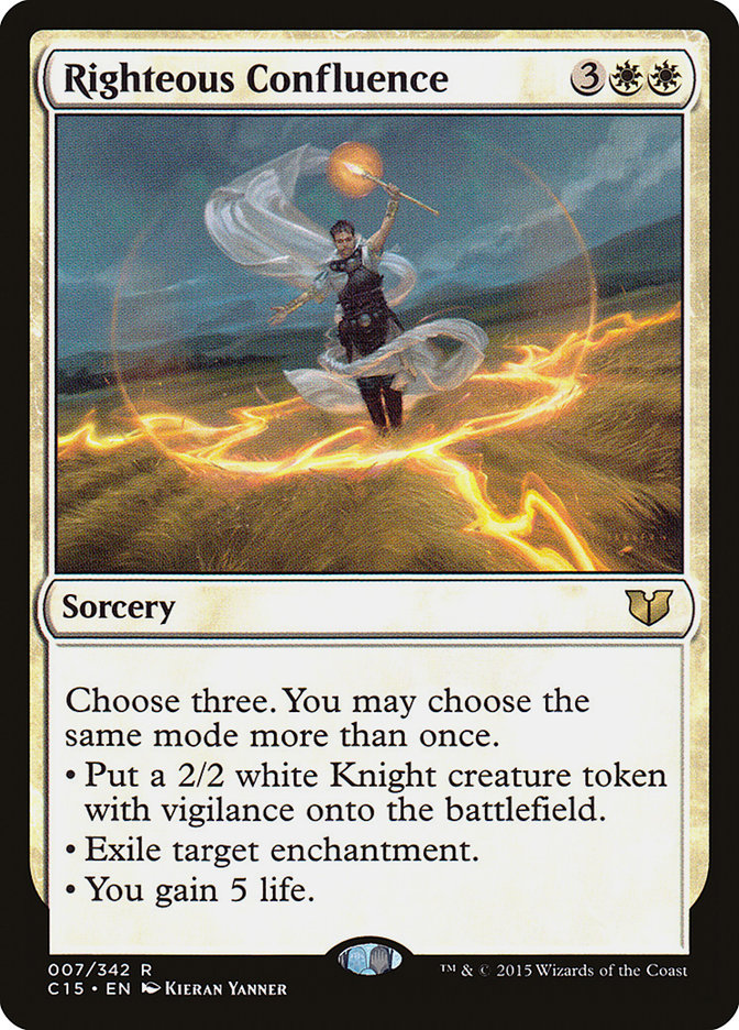Magic | Righteous Confluence [Commander 2015] | The Nerd Merchant