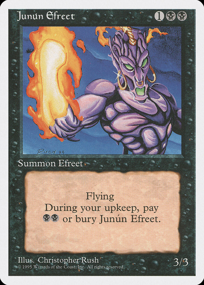 Magic | Junun Efreet [Fourth Edition] | The Nerd Merchant