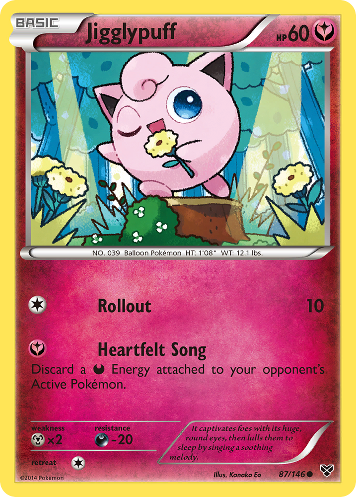 Pokemon | Jigglypuff (87/146) [XY: Base Set] | The Nerd Merchant