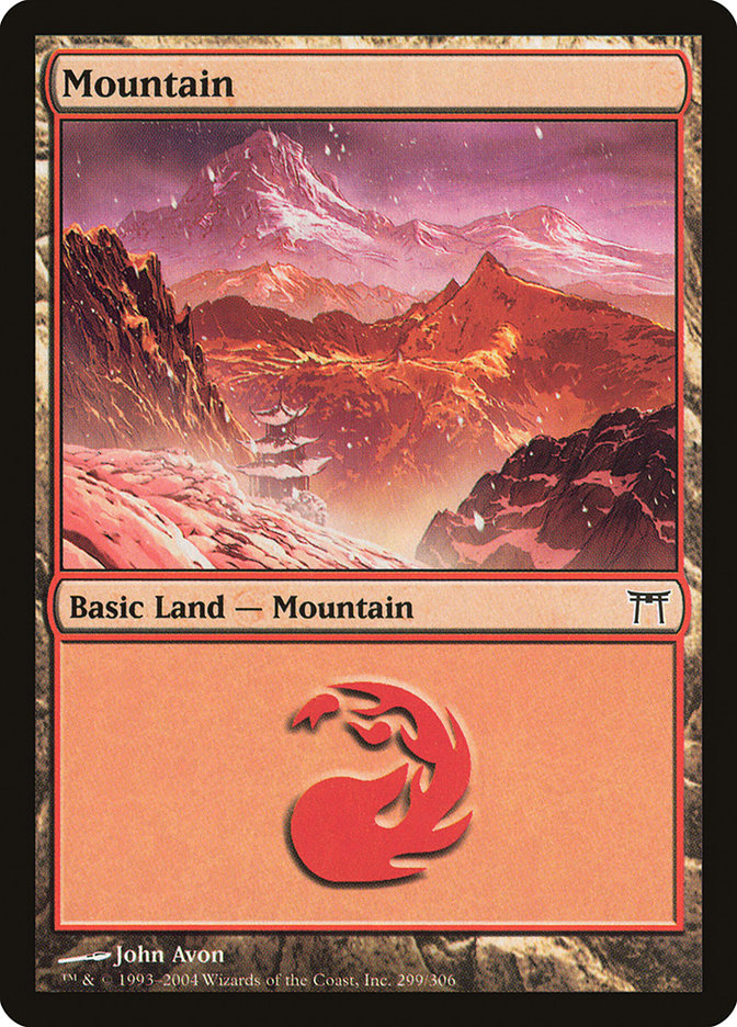 Magic | Mountain (299) [Champions of Kamigawa] | The Nerd Merchant