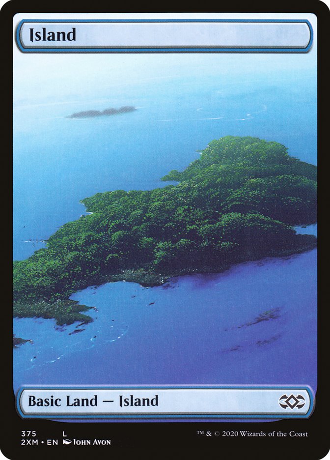 Magic | Island (375) [Double Masters] | The Nerd Merchant
