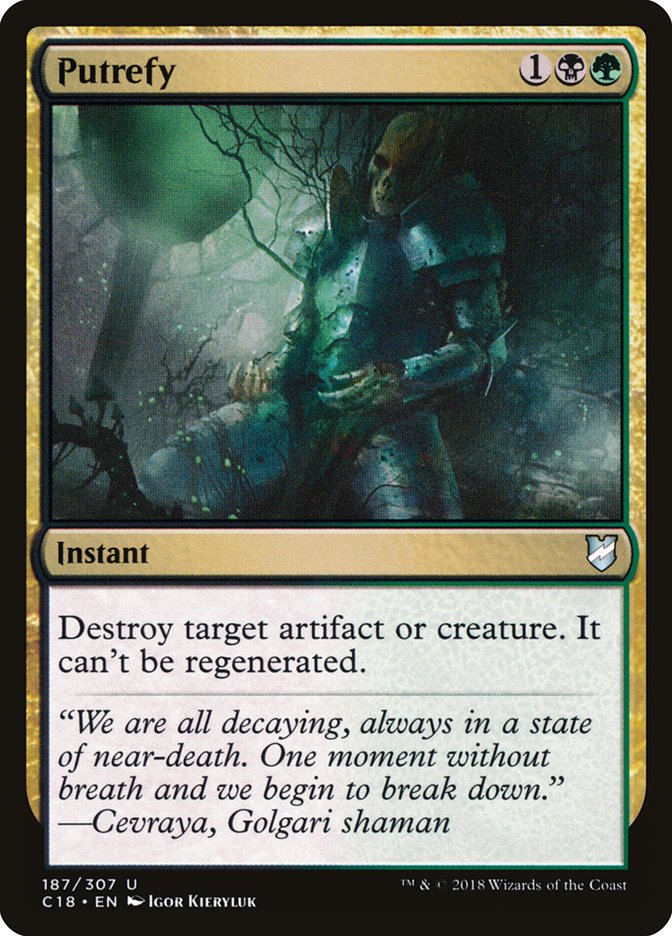 Magic | Putrefy [Commander 2018] | The Nerd Merchant