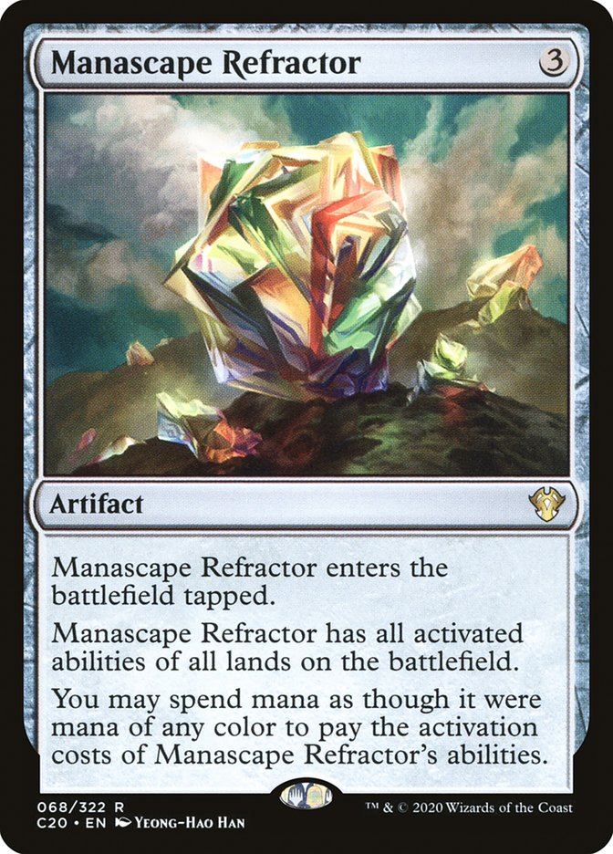 Magic | Manascape Refractor [Commander 2020] | The Nerd Merchant