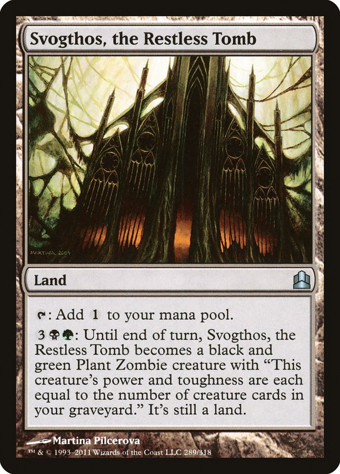 Magic | Svogthos, the Restless Tomb [Commander 2011] | The Nerd Merchant