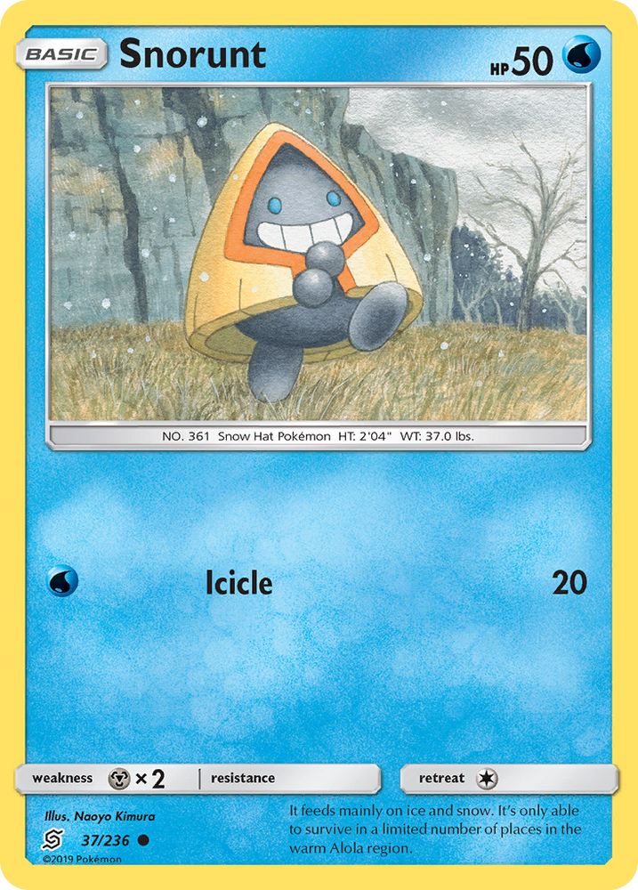 Pokemon | Snorunt (37/236) [Sun & Moon: Unified Minds] | The Nerd Merchant