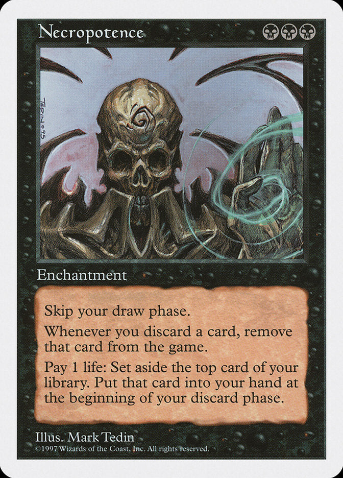Magic | Necropotence [Fifth Edition] | The Nerd Merchant
