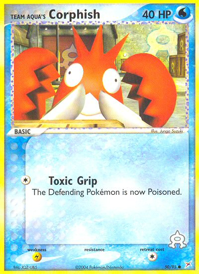 Pokemon | Team Aqua's Corphish (50/95) [EX: Team Magma vs Team Aqua] | The Nerd Merchant
