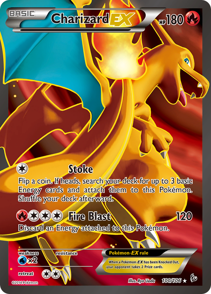 Pokemon | Charizard EX (100/106) [XY: Flashfire] | The Nerd Merchant