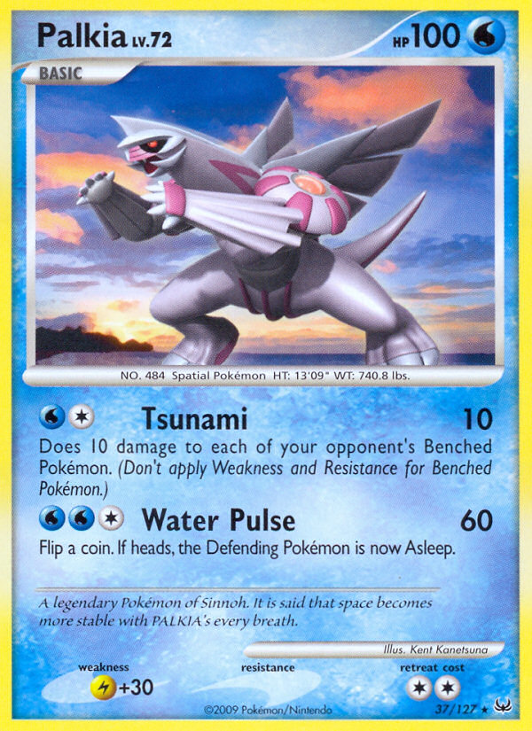 Pokemon | Palkia (37/127) [Platinum: Base Set] | The Nerd Merchant