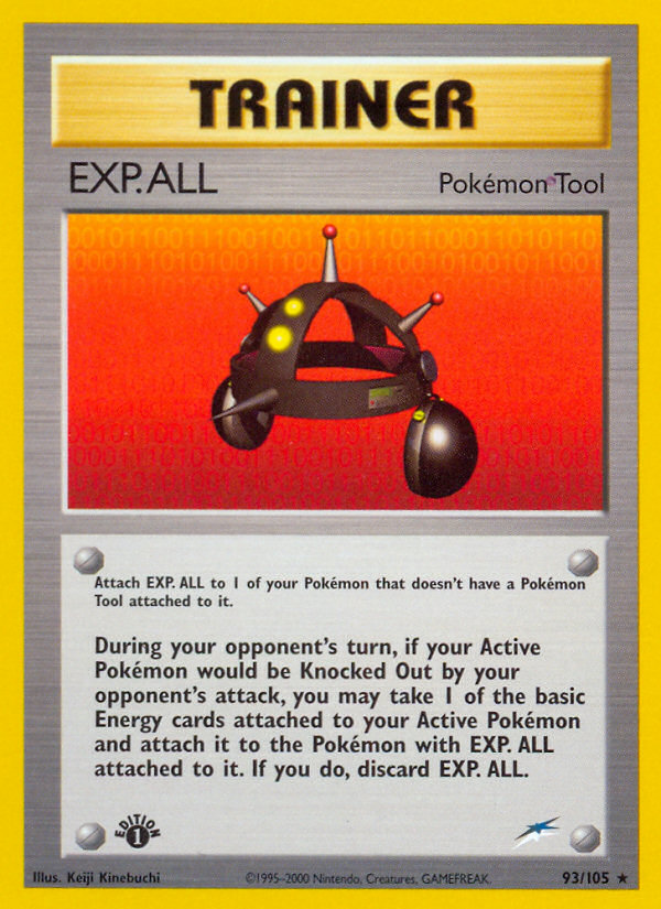 Pokemon | EXP.ALL (93/105) [Neo Destiny 1st Edition] | The Nerd Merchant
