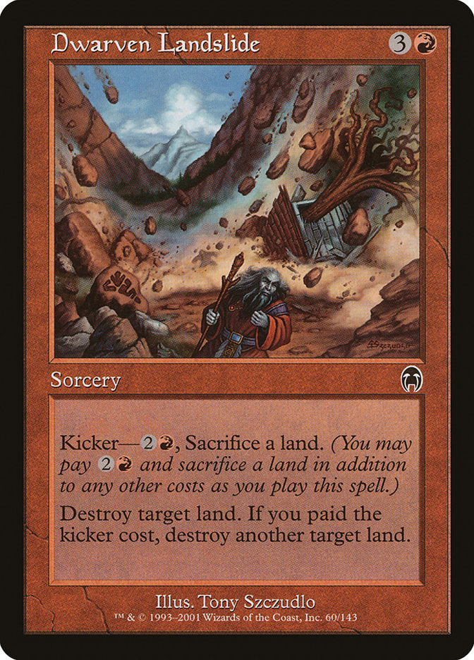 Magic | Dwarven Landslide [Apocalypse] | The Nerd Merchant