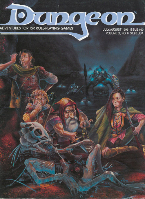 Gaming Magazine | Dungeon #60 [Jul/Aug 1996] | The Nerd Merchant