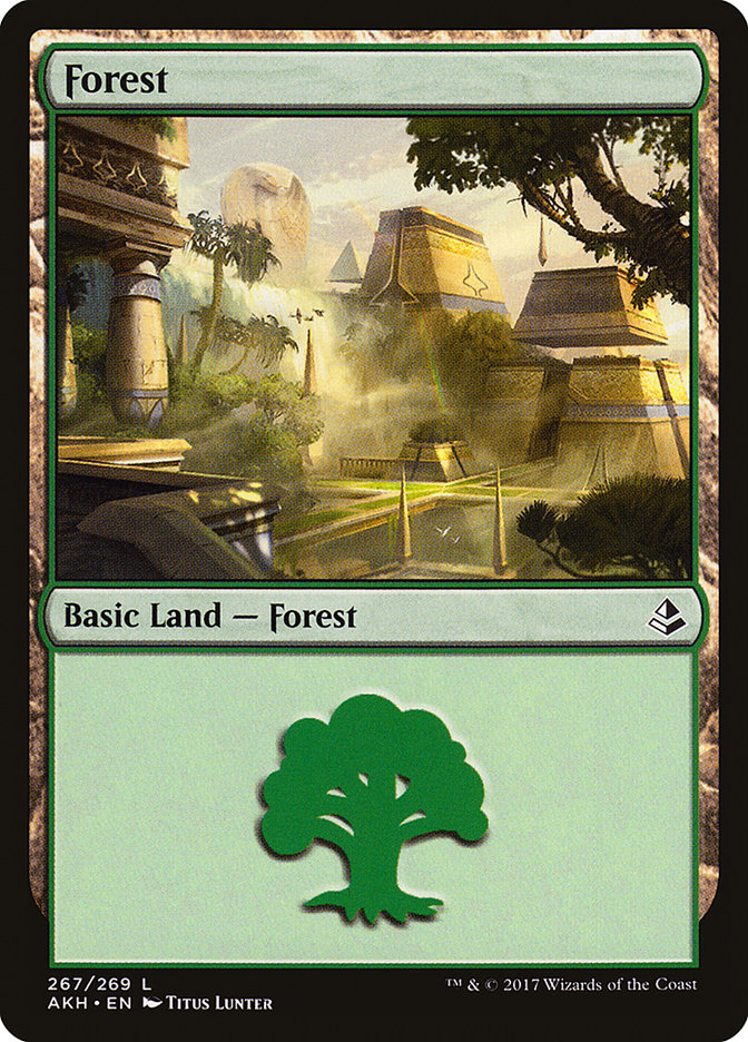 Magic | Forest (267) [Amonkhet] | The Nerd Merchant