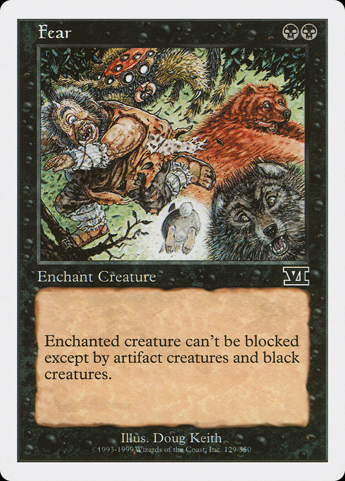 Magic | Fear [Classic Sixth Edition] | The Nerd Merchant