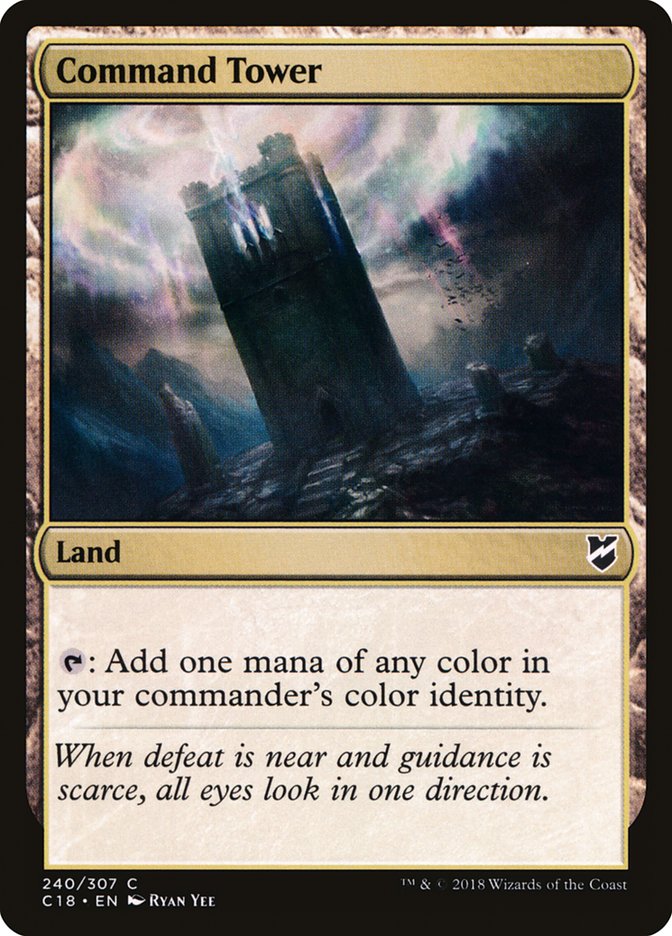 Magic | Command Tower [Commander 2018] | The Nerd Merchant