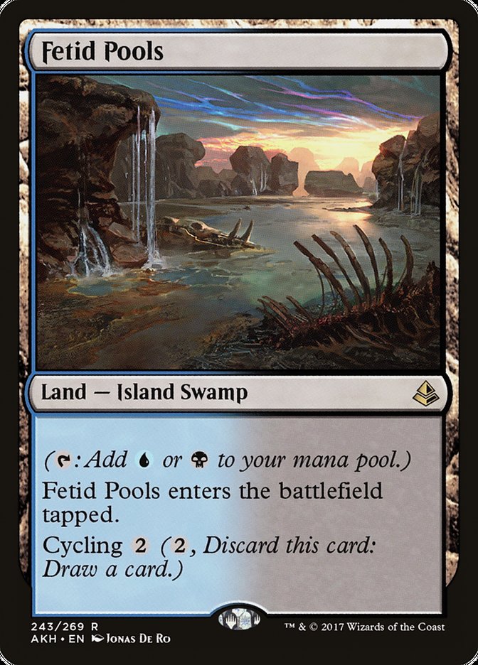 Magic | Fetid Pools [Amonkhet] | The Nerd Merchant