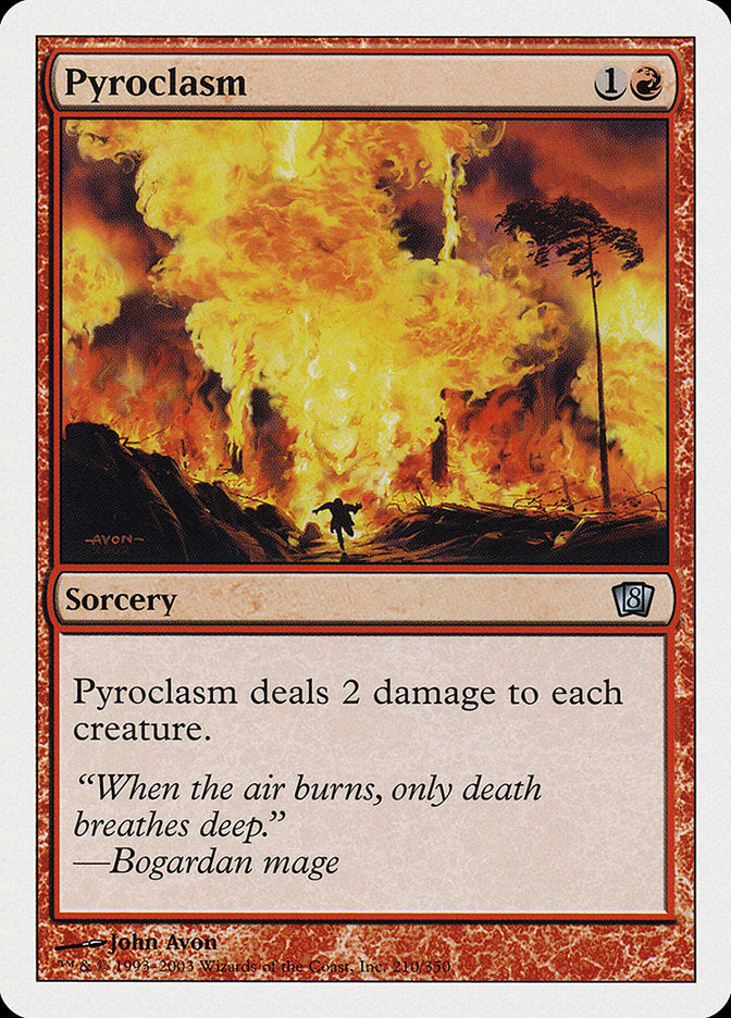 Magic | Pyroclasm [Eighth Edition] | The Nerd Merchant