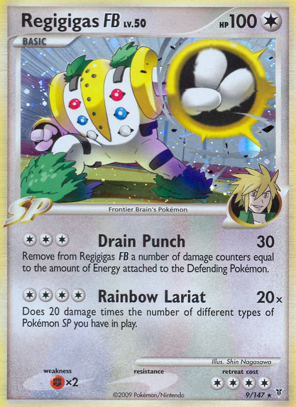 Pokemon | Regigigas FB (9/147) [Platinum: Supreme Victors] | The Nerd Merchant