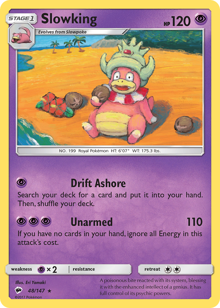 Pokemon | Slowking (48/147) [Sun & Moon: Burning Shadows] | The Nerd Merchant