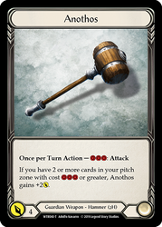 Flesh and Blood TCG | Anothos // Harmonized Kodachi [WTR040-T // WTR078-T] (Welcome to Rathe)  Alpha Print Normal | The Nerd Merchant