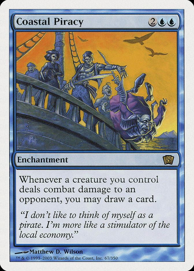 Magic | Coastal Piracy [Eighth Edition] | The Nerd Merchant