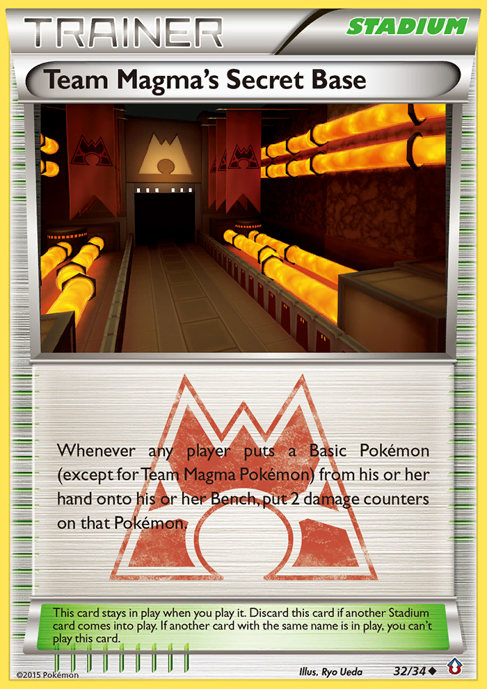 Pokemon | Team Magma's Secret Base (32/34) [XY: Double Crisis] | The Nerd Merchant