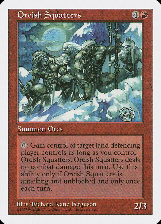 Magic | Orcish Squatters [Fifth Edition] | The Nerd Merchant