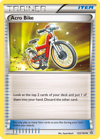 Pokemon | Acro Bike (122/160) [XY: Primal Clash] | The Nerd Merchant