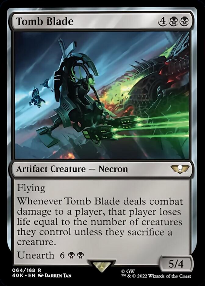 Magic | Tomb Blade (Surge Foil) [Warhammer 40,000] | The Nerd Merchant