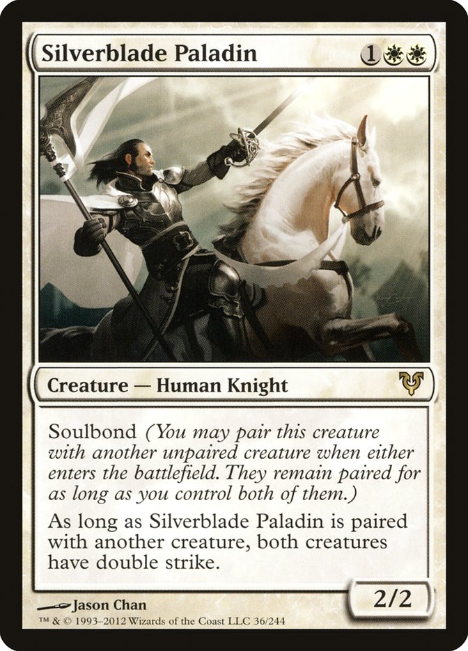 Magic | Silverblade Paladin [Avacyn Restored] | The Nerd Merchant