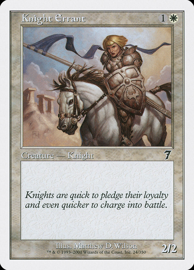 Magic | Knight Errant [Seventh Edition] | The Nerd Merchant