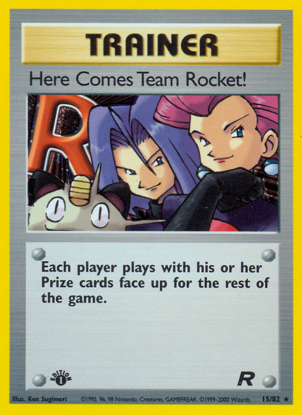 Pokemon | Here Comes Team Rocket! (15/82) [Team Rocket 1st Edition] | The Nerd Merchant