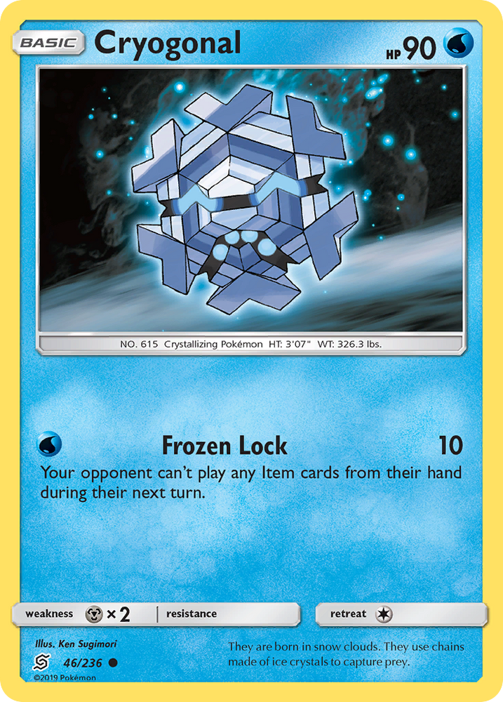 Pokemon | Cryogonal (46/236) [Sun & Moon: Unified Minds] | The Nerd Merchant