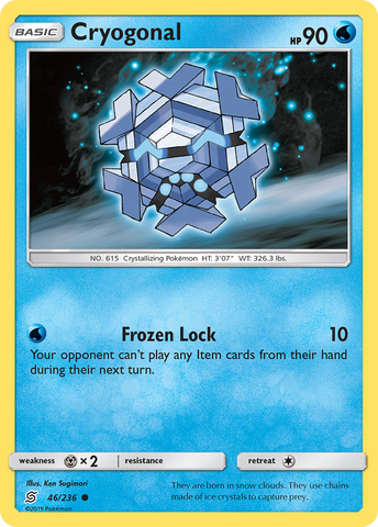 Pokemon | Cryogonal (46/236) [Sun & Moon: Unified Minds] | The Nerd Merchant