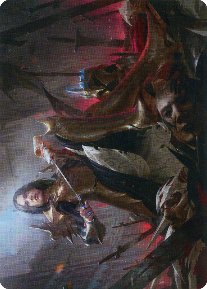 Magic | Marchesa, Resolute Monarch Art Card [March of the Machine Art Series] | The Nerd Merchant