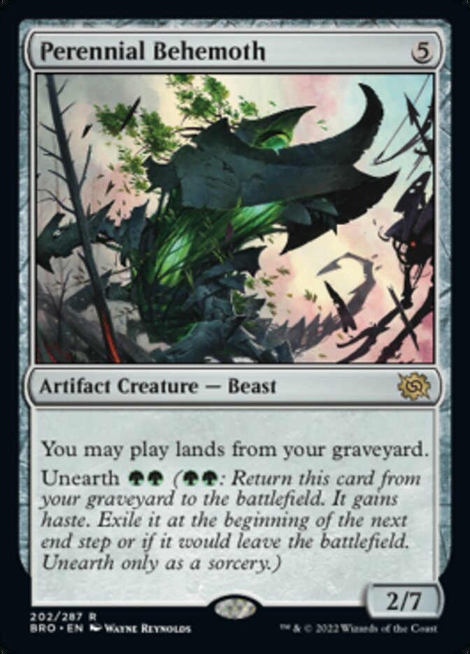 Magic | Perennial Behemoth [The Brothers' War] | The Nerd Merchant