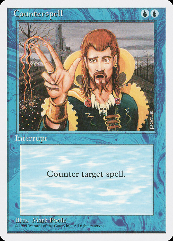 Magic | Counterspell [Fourth Edition] | The Nerd Merchant