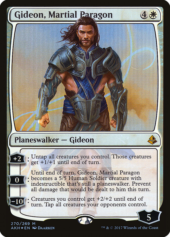 Magic | Gideon, Martial Paragon [Amonkhet] | The Nerd Merchant