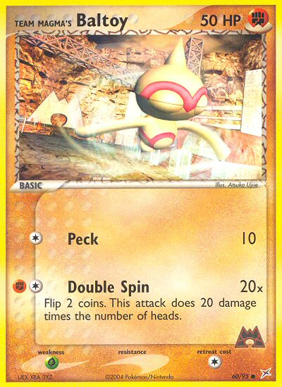 Pokemon | Team Magma's Baltoy (60/95) [EX: Team Magma vs Team Aqua] | The Nerd Merchant