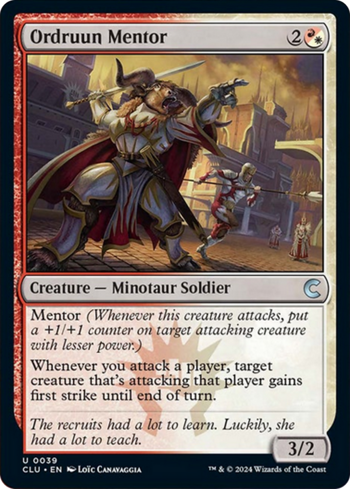 Magic | Ordruun Mentor [Ravnica: Clue Edition] | The Nerd Merchant