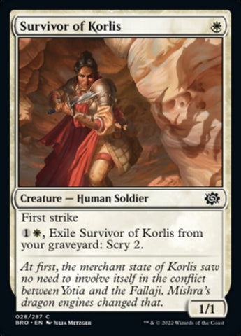Magic | Survivor of Korlis [The Brothers' War] | The Nerd Merchant