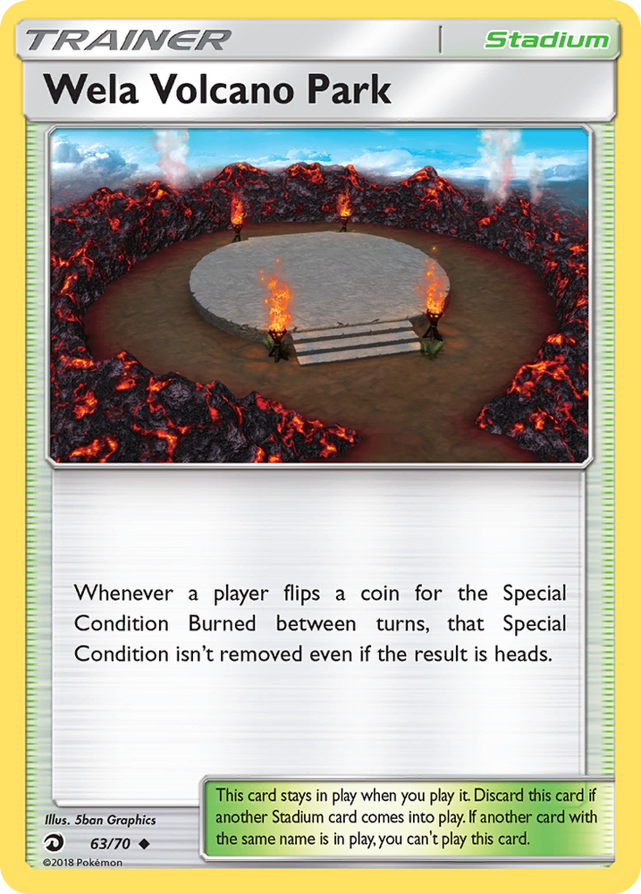 Pokemon | Wela Volcano Park (63/70) [Sun & Moon: Dragon Majesty] | The Nerd Merchant