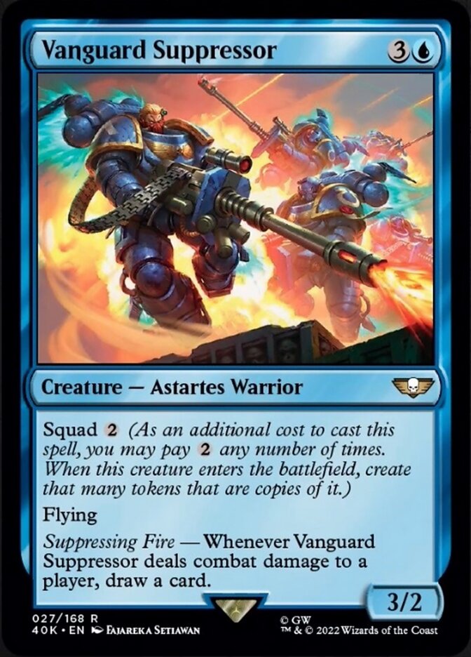 Magic | Vanguard Suppressor (Surge Foil) [Warhammer 40,000] | The Nerd Merchant