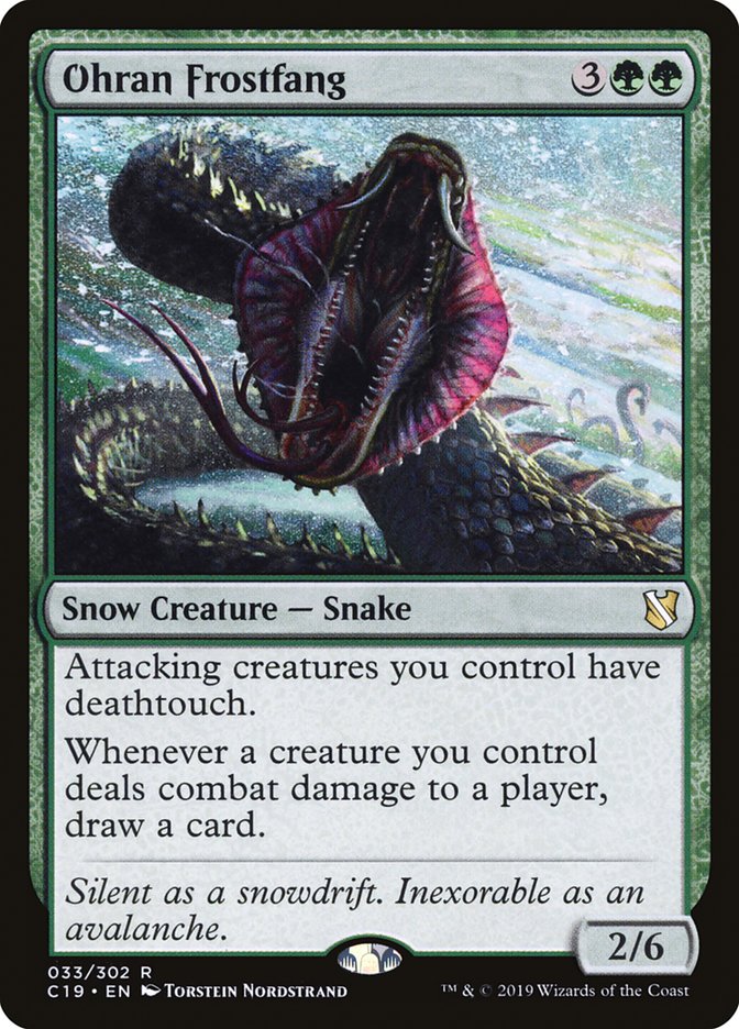 Magic | Ohran Frostfang [Commander 2019] | The Nerd Merchant