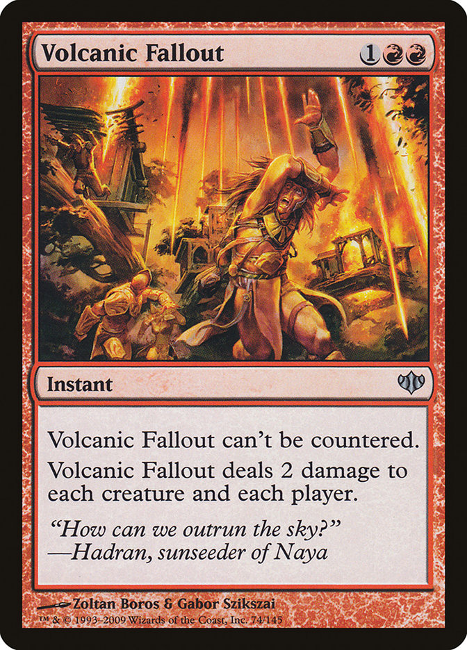 Magic | Volcanic Fallout [Conflux] | The Nerd Merchant