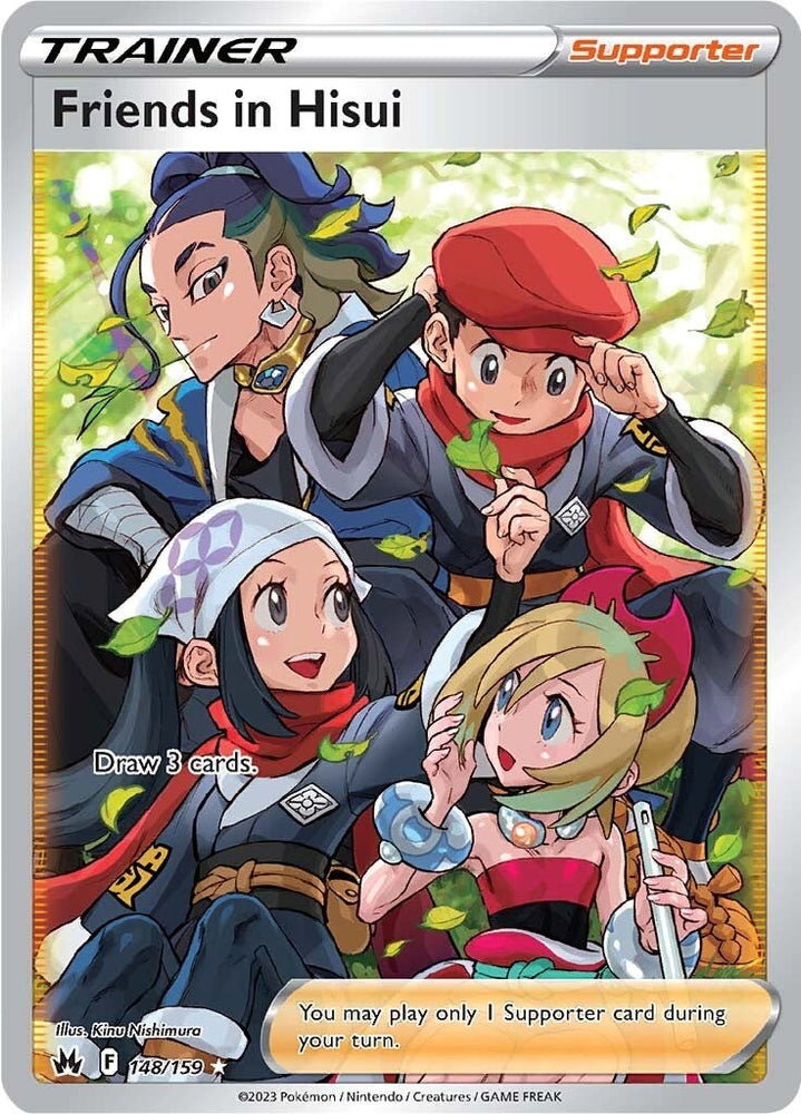 Pokemon | Friends in Hisui (148/159) (Full Art) [Sword & Shield: Crown Zenith] | The Nerd Merchant
