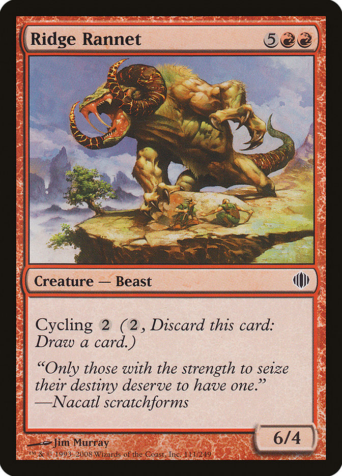 Magic | Ridge Rannet [Shards of Alara] | The Nerd Merchant