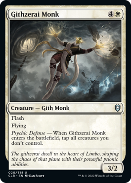 Magic | Githzerai Monk [Commander Legends: Battle for Baldur's Gate] | The Nerd Merchant