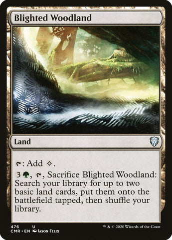 Magic | Blighted Woodland [Commander Legends] | The Nerd Merchant