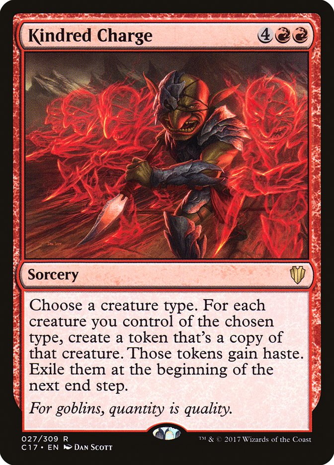 Magic | Kindred Charge [Commander 2017] | The Nerd Merchant